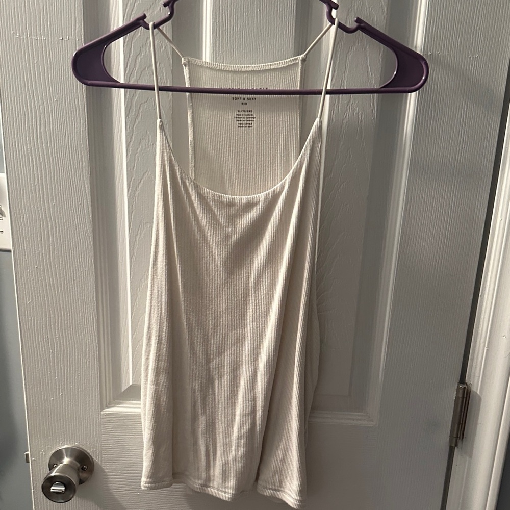 American Eagle Outfitters Cream Camisole